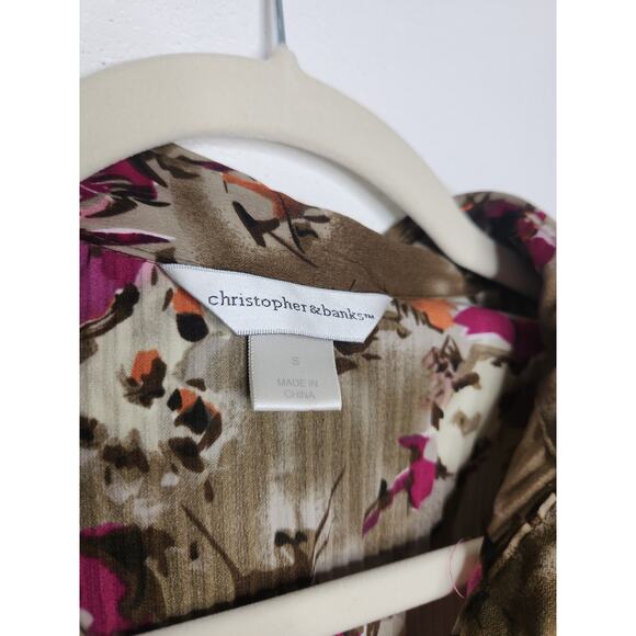 Vintage y2k Bell Sleeves Accordion Pleated Button Shirt Fairy Boho Whimsy Sm - Picture 3 of 5